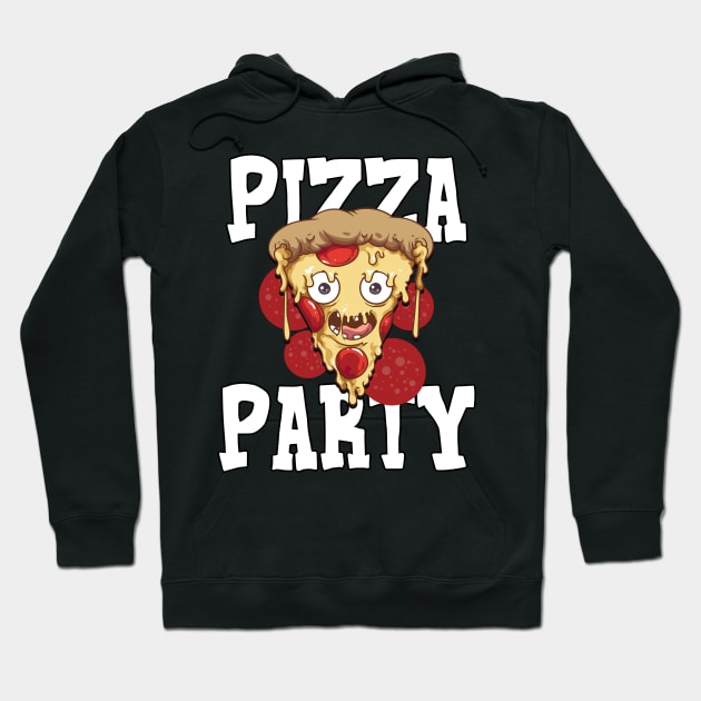 Pizza Party Hoodie by Swagazon